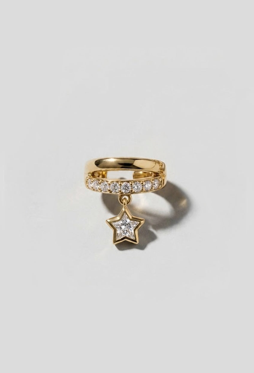 Gold Star Ear Cuff