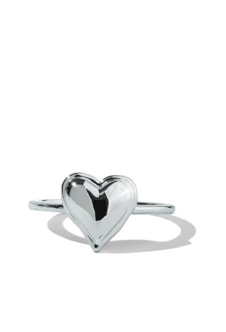 Puffy Heart | Sterling Silver Ring