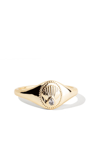 Seashell Signet Ring