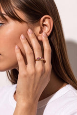 Blossom Ring on model