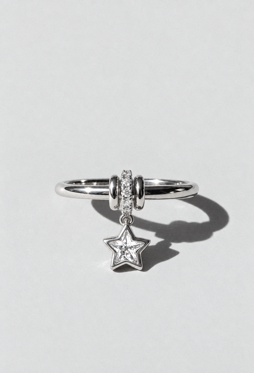 Champagne | Sterling Silver Ring