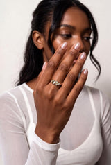 Dove Ring on model