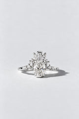 Cabana Fine 14K Ring Sterling Silver Diamond