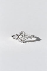 Domain Fine 14K Ring Sterling Silver Diamond