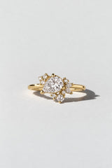 Succulent Fine 14K Ring Diamond