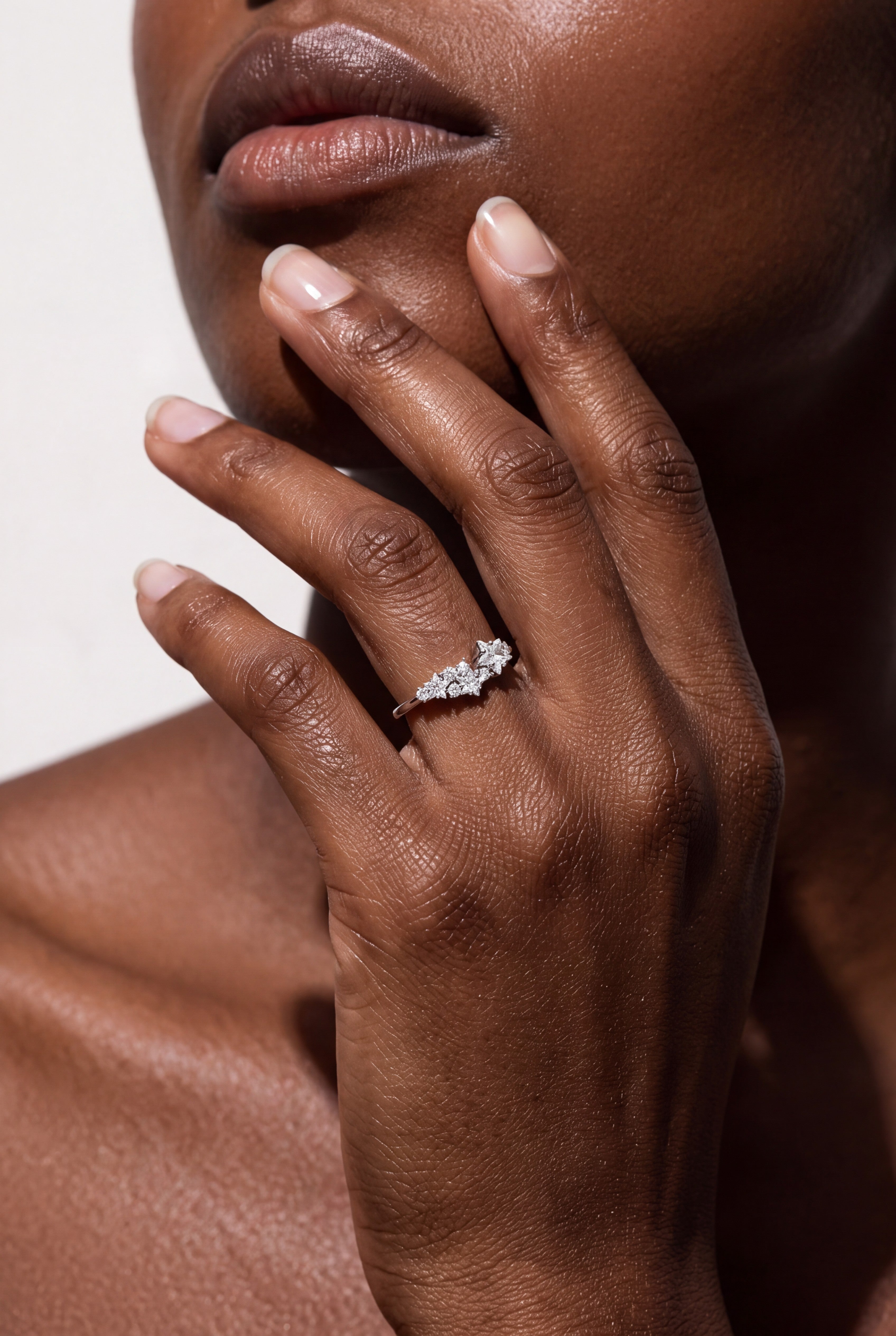 Galaxy | Sterling Silver Ring on model