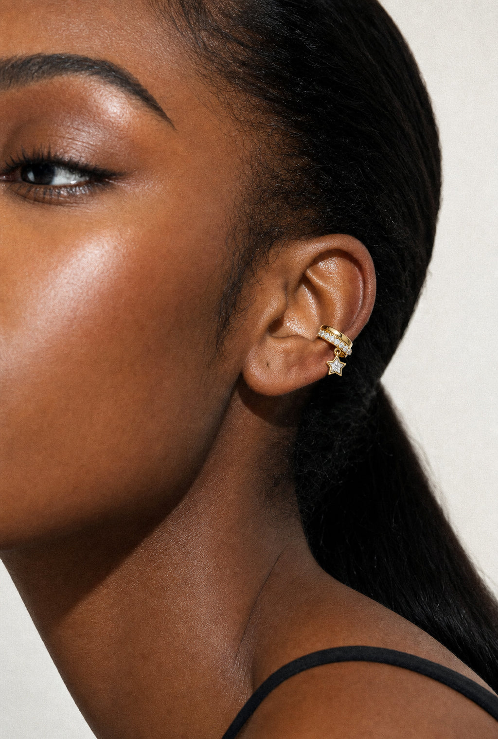 Gold Star Ear Cuff