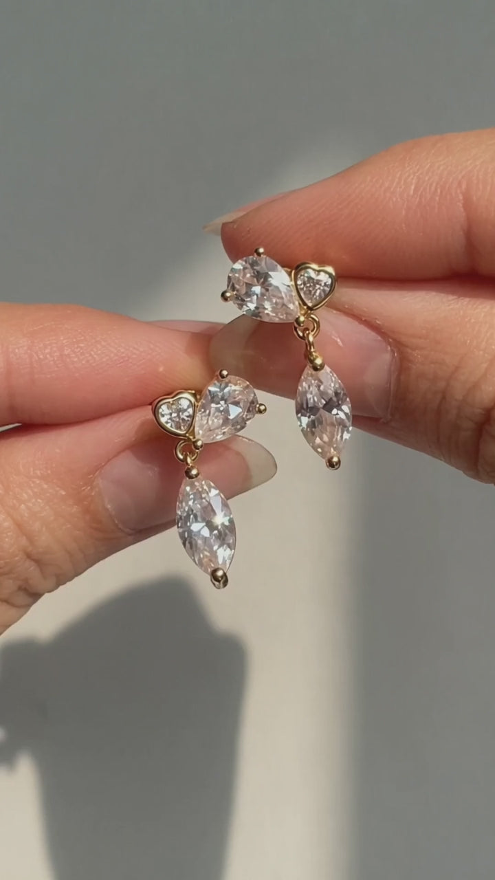 Gold Play Date Earrings