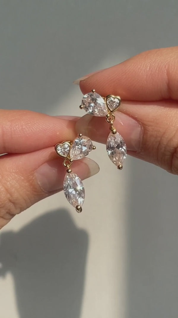 Gold Play Date Earrings