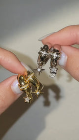 Gold Celestial Earrings