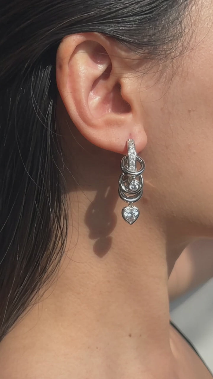 Cherie Silver Earrings