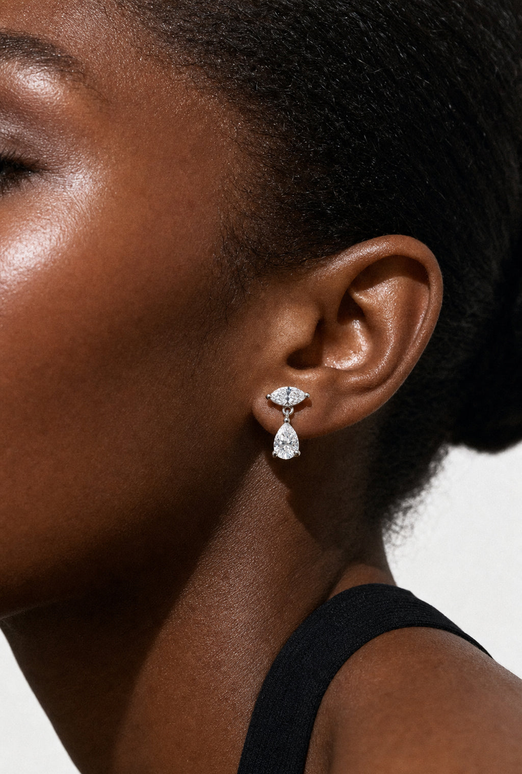 Silver Gemma Earrings