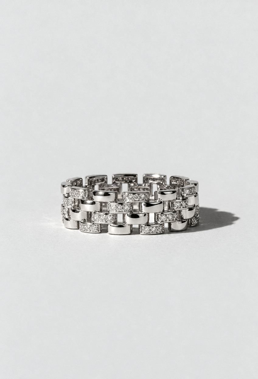 Watch Link | Sterling Silver Ring