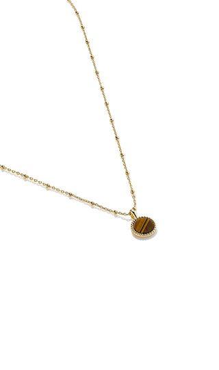 Tiger Eye Necklace | Courage